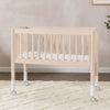 Gelato Portable Bassinet - Washed Natural + White - Project Nursery