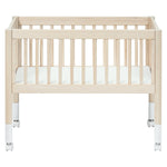 Gelato Portable Bassinet - Washed Natural + White - Project Nursery