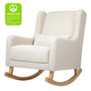 Kai Rocker in Eco-Performance Twill Fabric - Natural with Ash Legs - Project Nursery