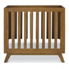 Otto 3-in-1 Convertible Mini Crib with 4" Mattress - Walnut - Project Nursery