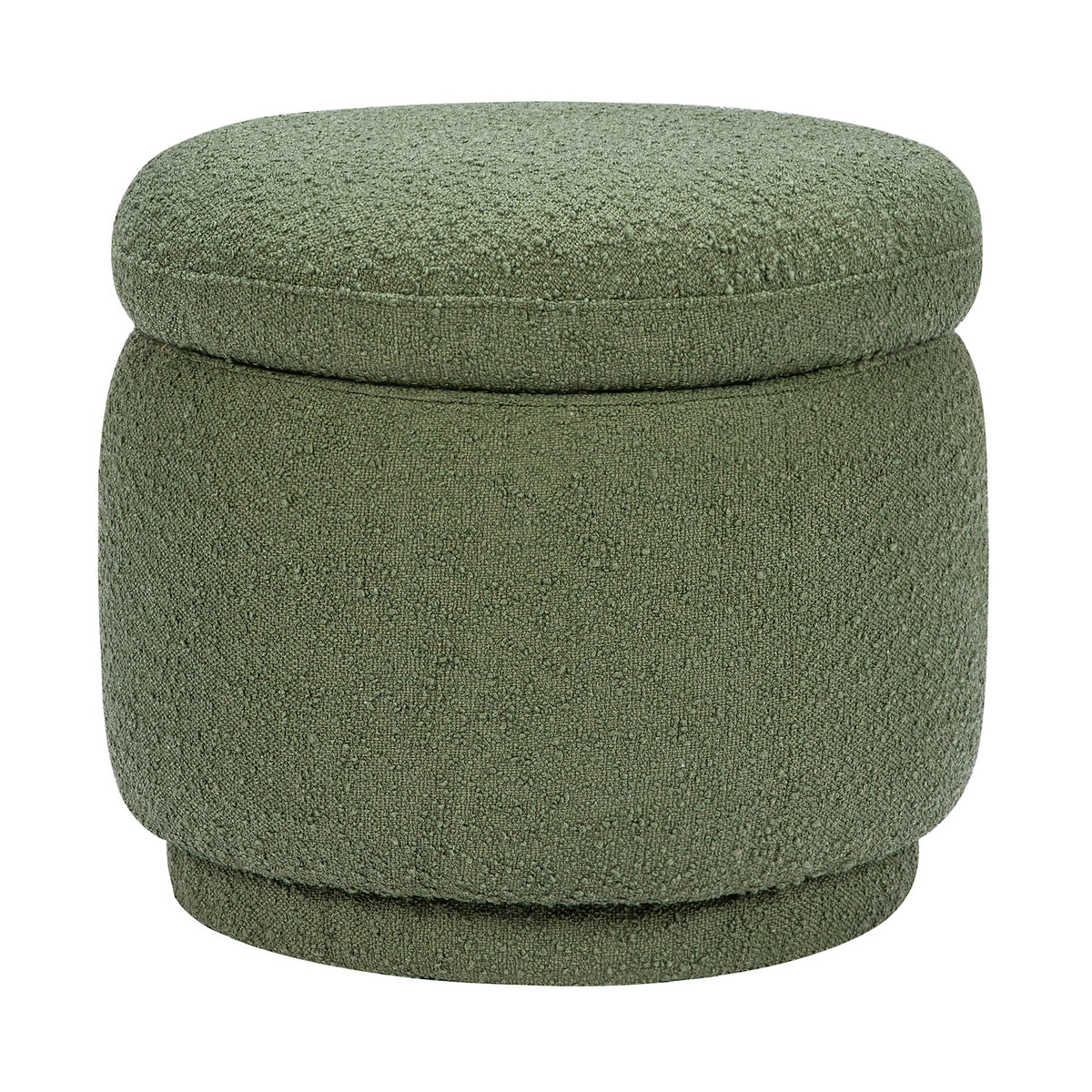 Enoki Storage Ottoman | Boucle