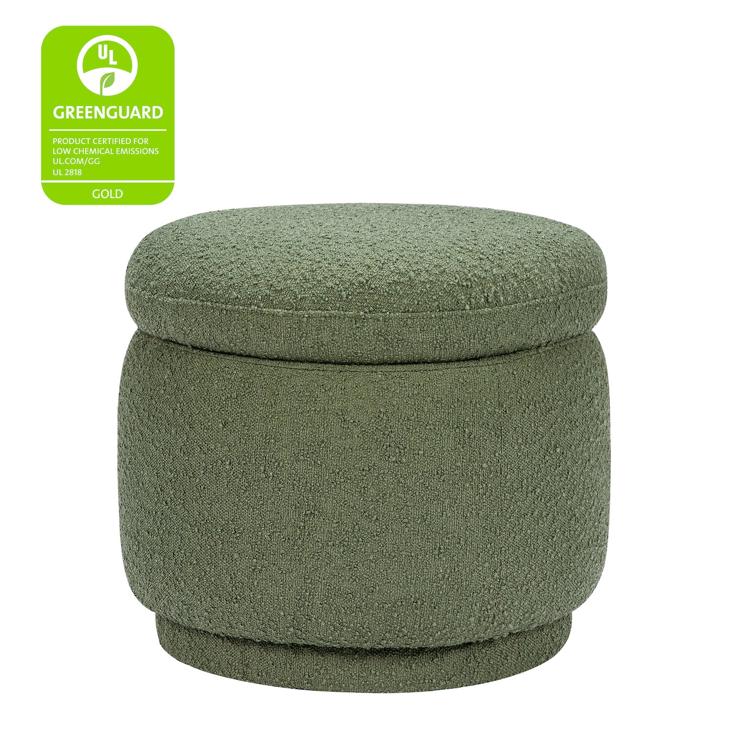 Enoki Storage Ottoman | Boucle