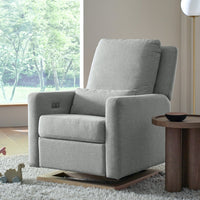 Sigi Electronic Recliner + Glider in Eco-Performance Fabric with USB Port - Project Nursery