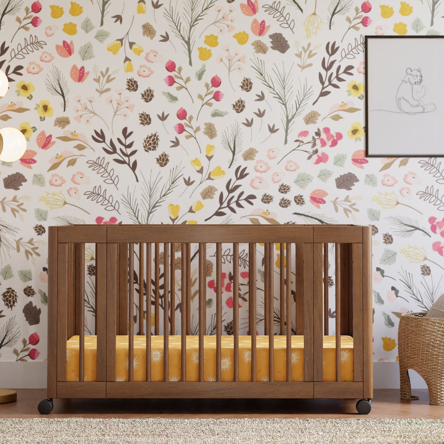 Yuzu 8-in-1 Convertible Crib with All-Stages Conversion Kits