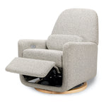Arc Electronic Recliner and Swivel Glider in Boucle with USB port