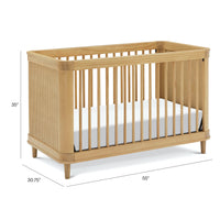 Marin with Cane 3-in-1 Convertible Crib
