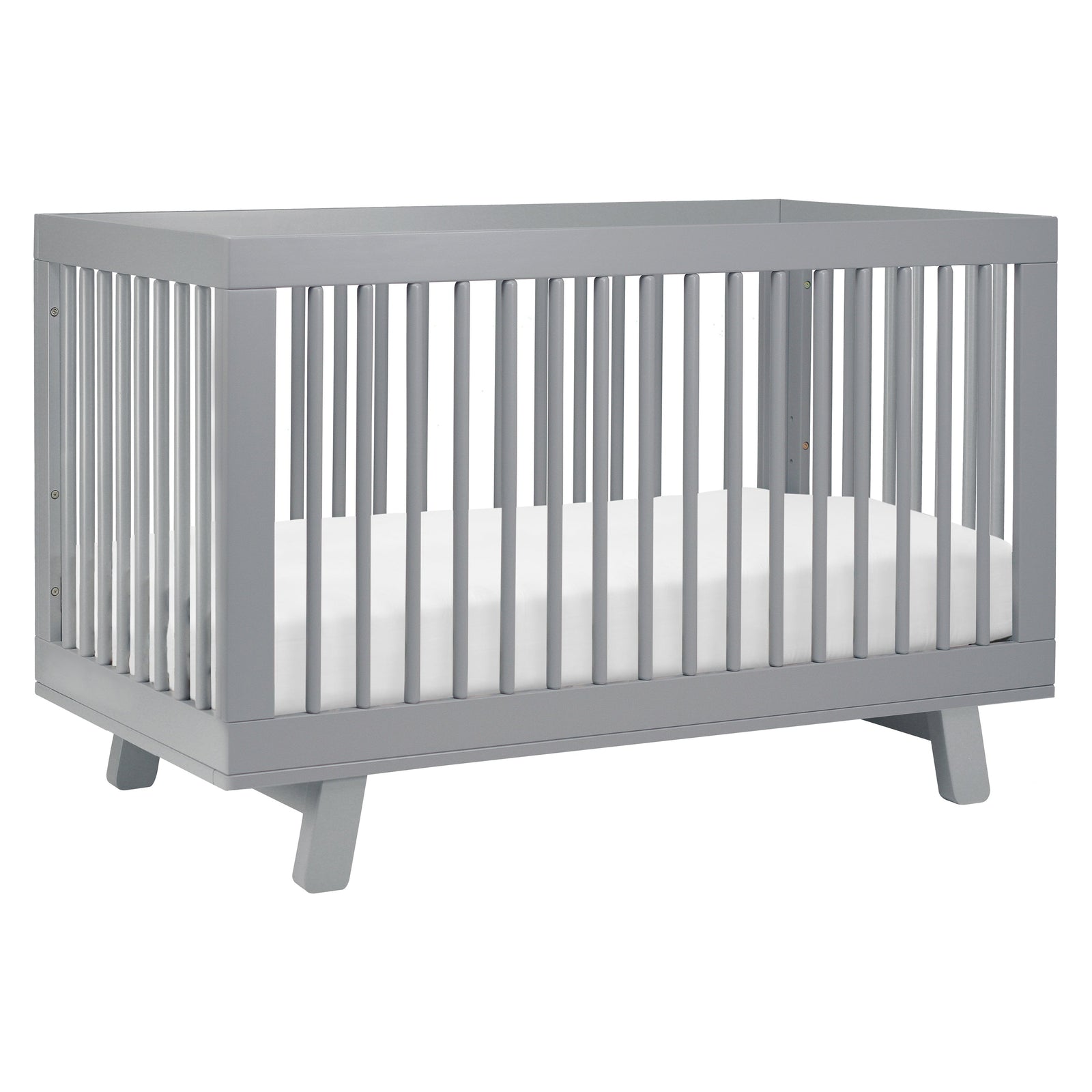 Hudson 3-in-1 Convertible Crib with Toddler Bed Conversion Kit - Grey - Project Nursery