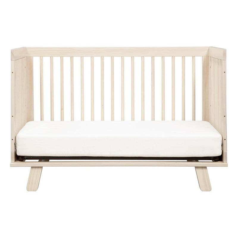 Hudson 3-in-1 Convertible Crib with Toddler Bed Conversion Kit - Washed Natural - Project Nursery
