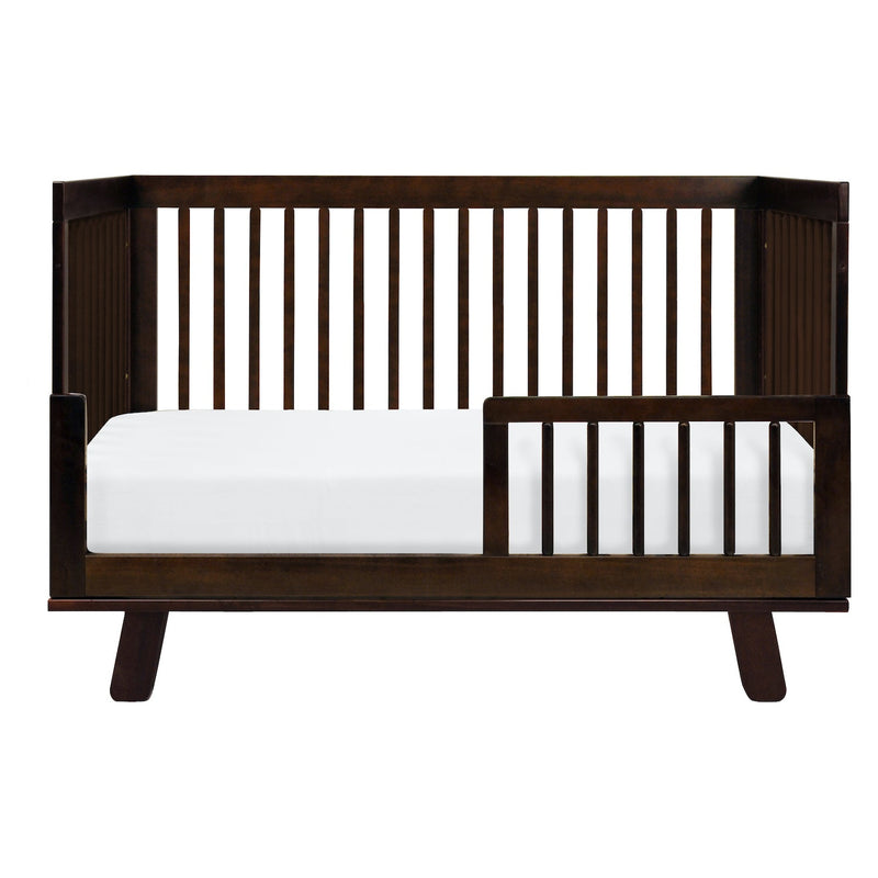 Hudson 3-in-1 Convertible Crib with Toddler Bed Conversion Kit - Espresso - Project Nursery