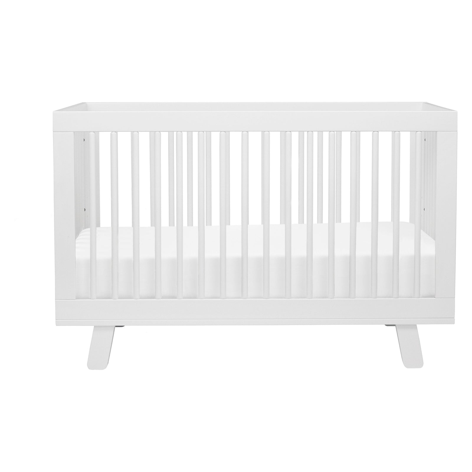 Hudson 3-in-1 Convertible Crib with Toddler Bed Conversion Kit - White - Project Nursery