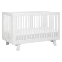 Hudson 3-in-1 Convertible Crib with Toddler Bed Conversion Kit - White - Project Nursery