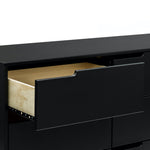 Hudson 6-Drawer Double Dresser - Black
