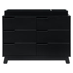 Hudson 6-Drawer Double Dresser - Black