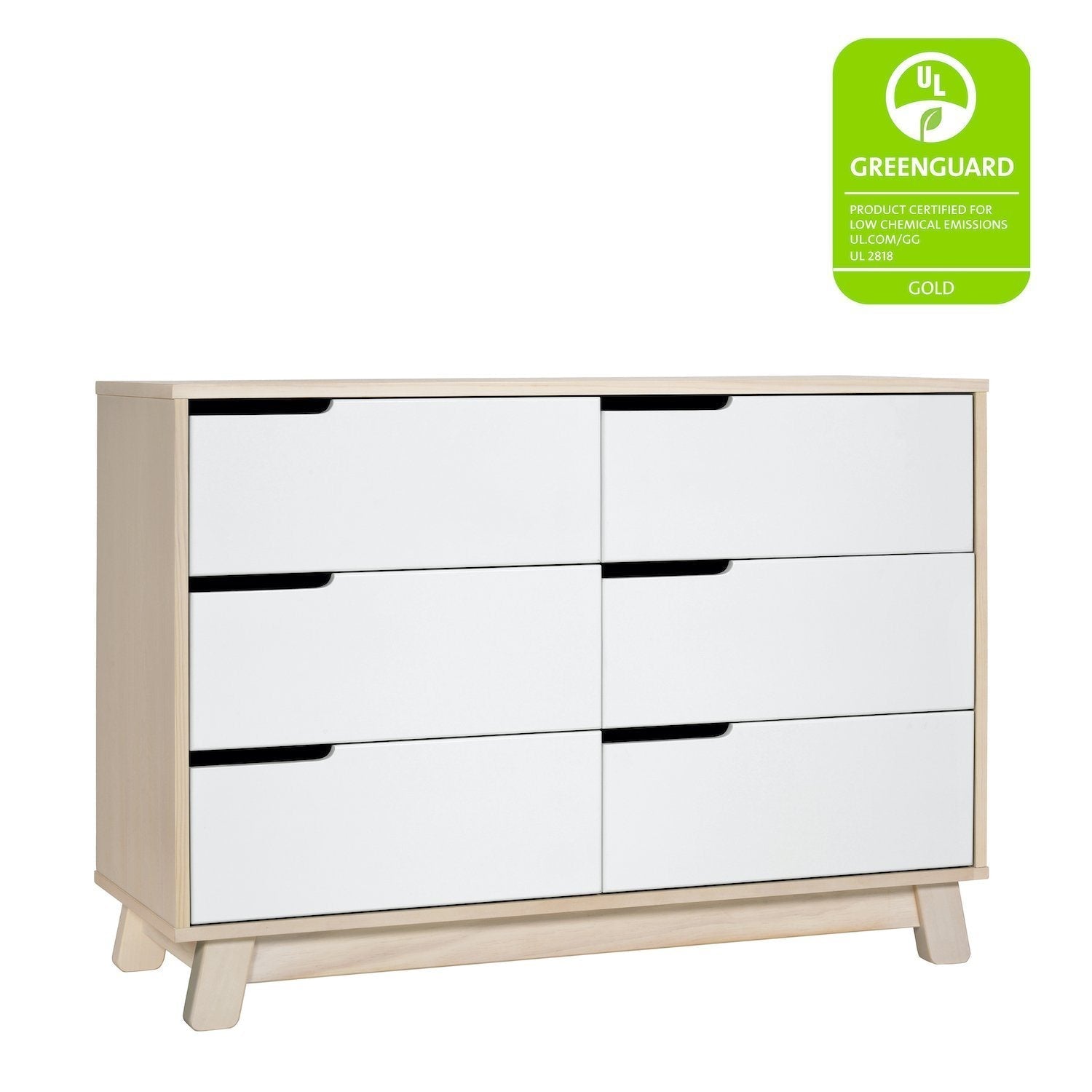 Hudson 6-Drawer Double Dresser - Natural - Project Nursery