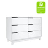 Hudson 6-Drawer Double Dresser - White - Project Nursery