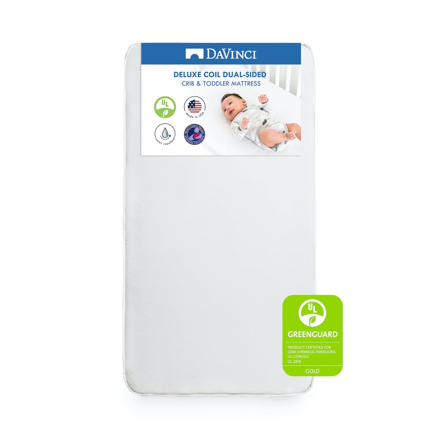 DaVinci Deluxe Coil Dual-sided Crib & Toddler Mattress - Project Nursery