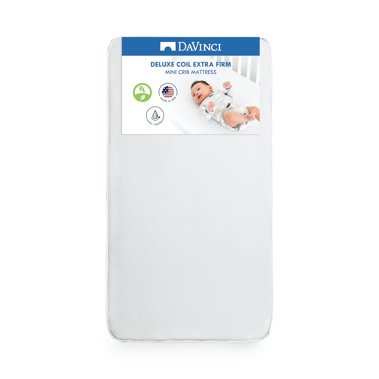 DaVinci Deluxe Coil Mini Crib Mattress - Project Nursery