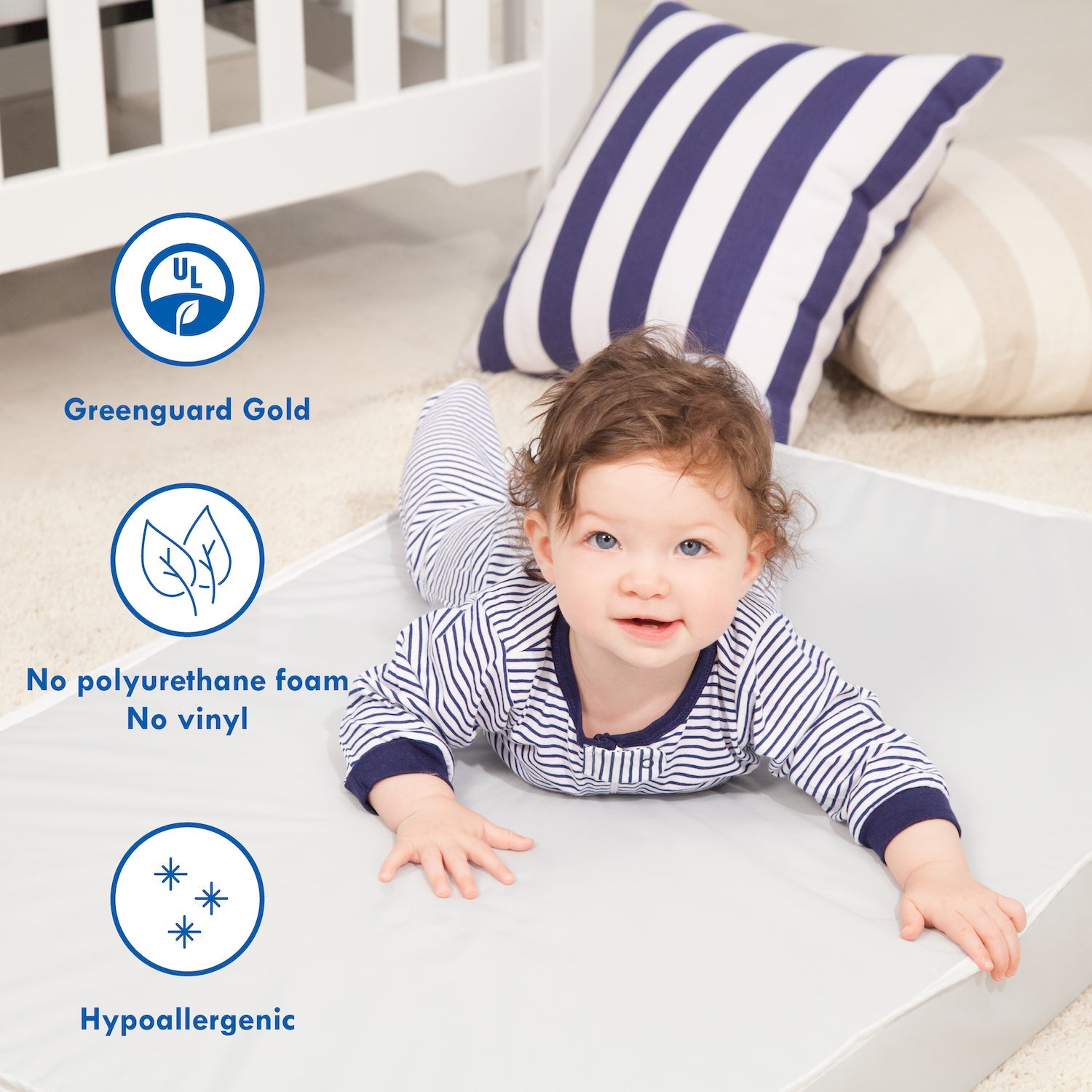 Crib mattress 84x43 best sale