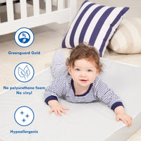DaVinci Complete Slumber Mini Crib Mattress with Firm support - Project Nursery