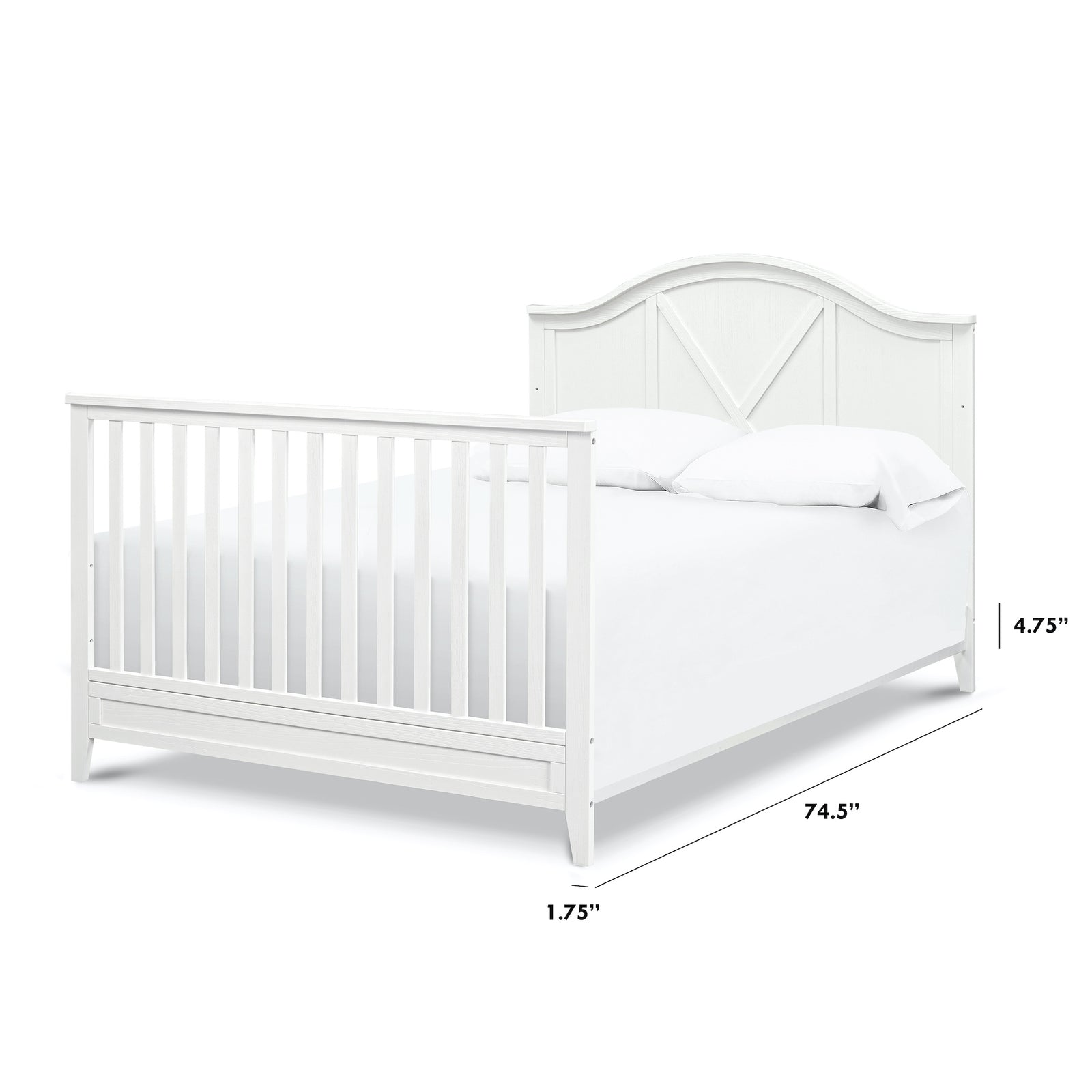 Hidden Hardware Twin/Full Size Bed Conversion Kit