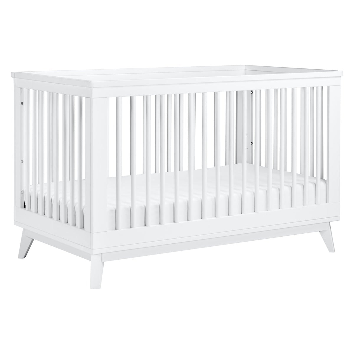 Scoot 3-in-1 Convertible Crib with Toddler Bed Conversion Kit - White - Project Nursery