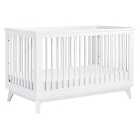 Scoot 3-in-1 Convertible Crib with Toddler Bed Conversion Kit - White - Project Nursery