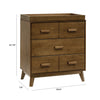 Scoot 3-Drawer Changer Dresser with Removable Changing Tray