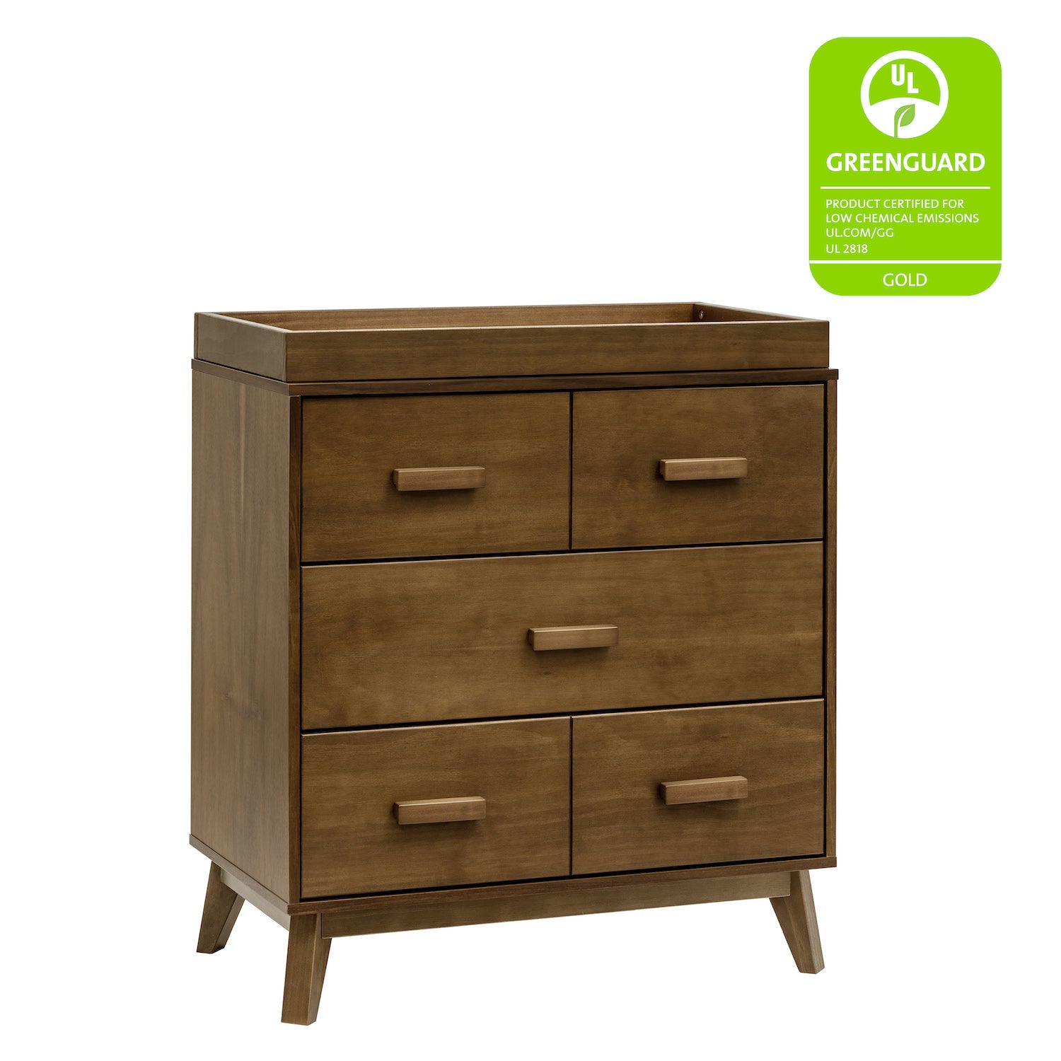 Scoot 3-Drawer Compact Changer Dresser with Removable Changing Tray (34")