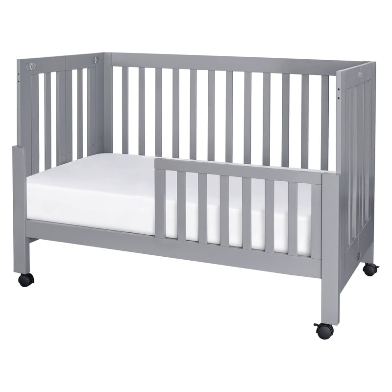 Maki Full-Size Folding Crib - Grey - Project Nursery