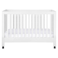 Maki Full-Size Folding Crib - White - Project Nursery