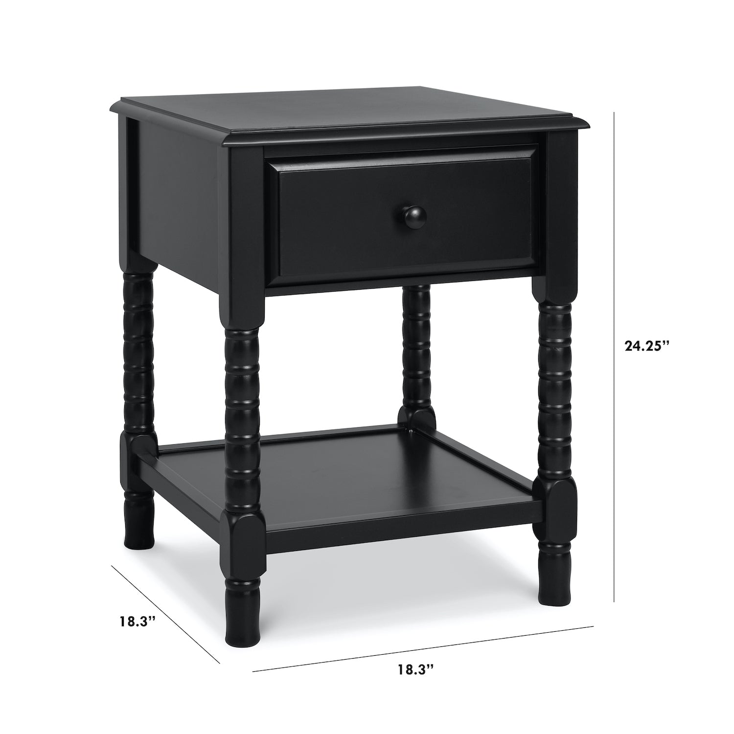 Jenny Lind Spindle Nightstand - Project Nursery