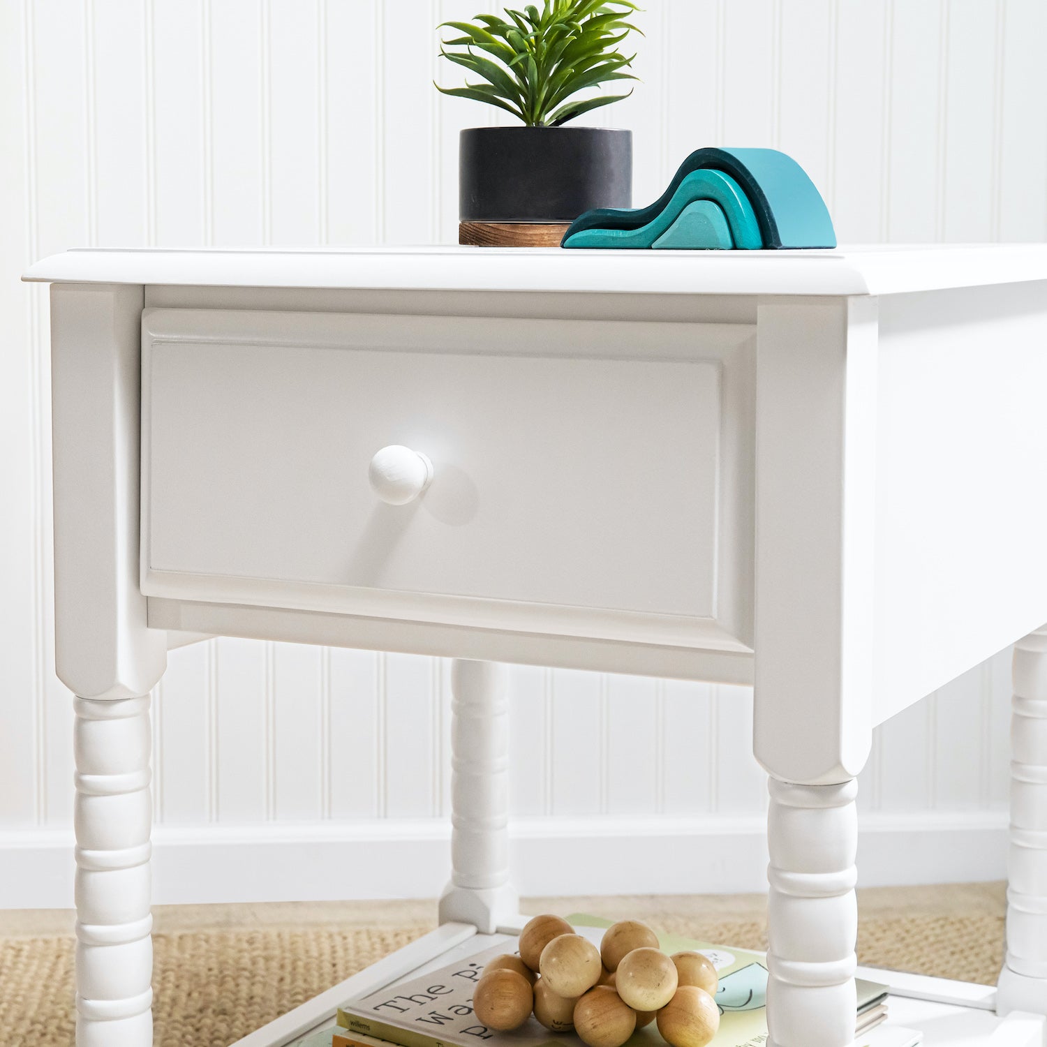 Jenny Lind Spindle Nightstand - Project Nursery