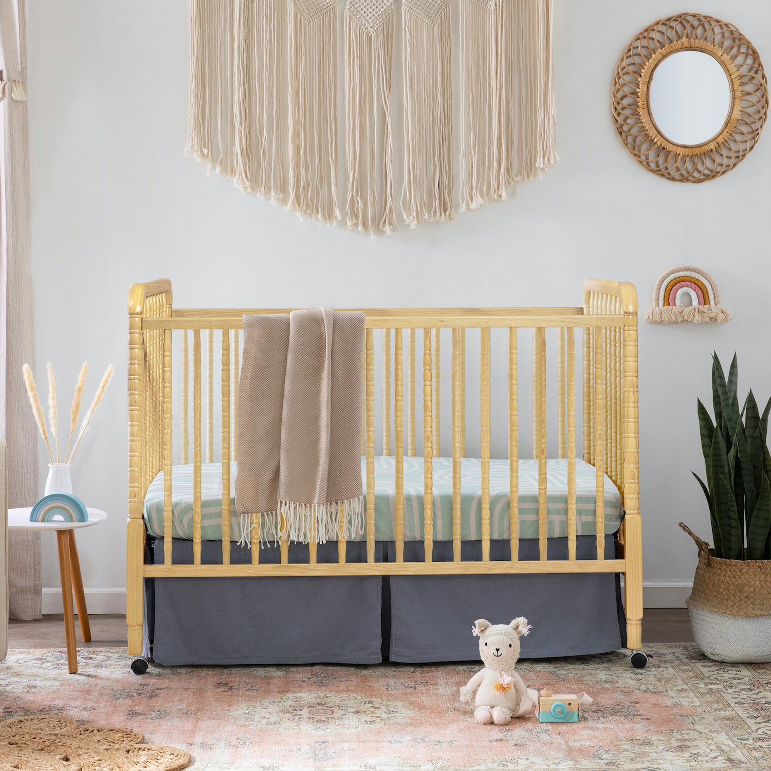 Jenny lind crib and cheap changing table