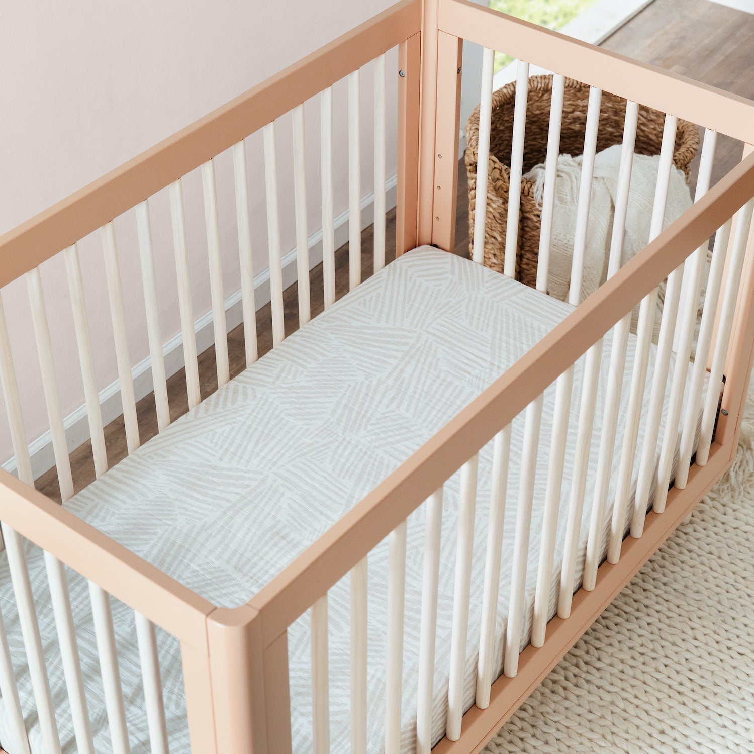 Lolly 3-in-1 Convertible Crib with Toddler Bed Conversion Kit - Canyon - Project Nursery