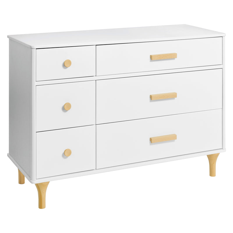 Lolly 6-Drawer Double Dresser - White – Project Nursery