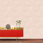Moire Dots Wallpaper - Coral - Project Nursery