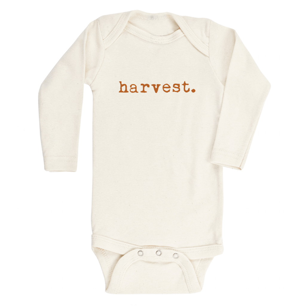 Harvest Longsleeve Organic Bodysuit - Project Nursery