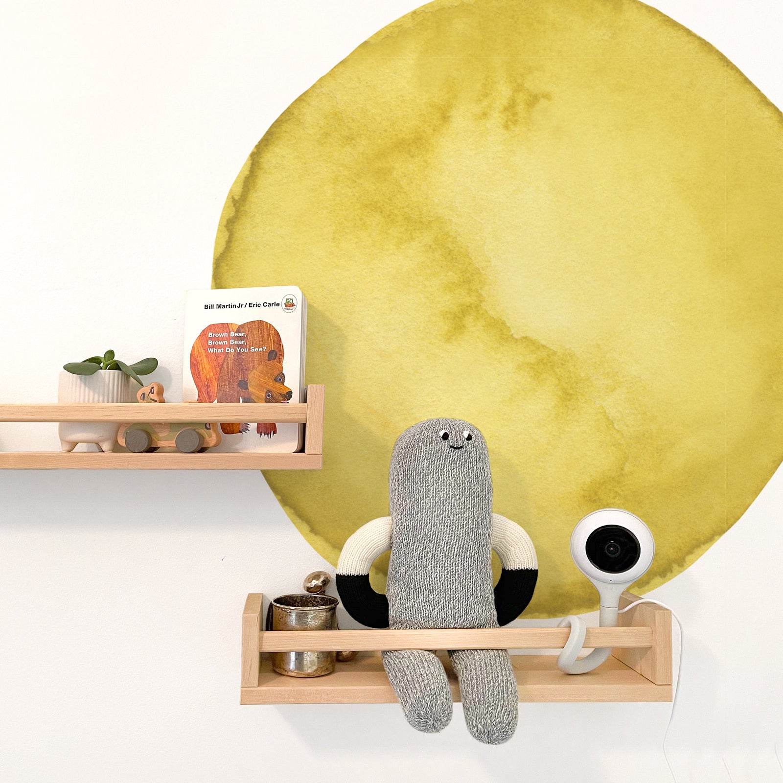 Bright Abstract Shape Wall Decals - Large