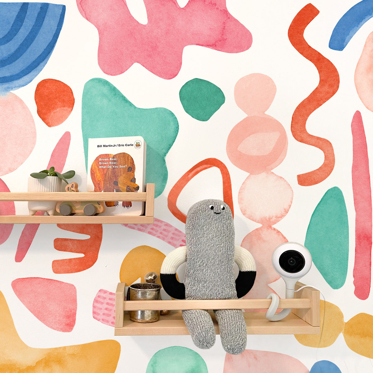 Fresh Abstract Shape Wall Decals - Small