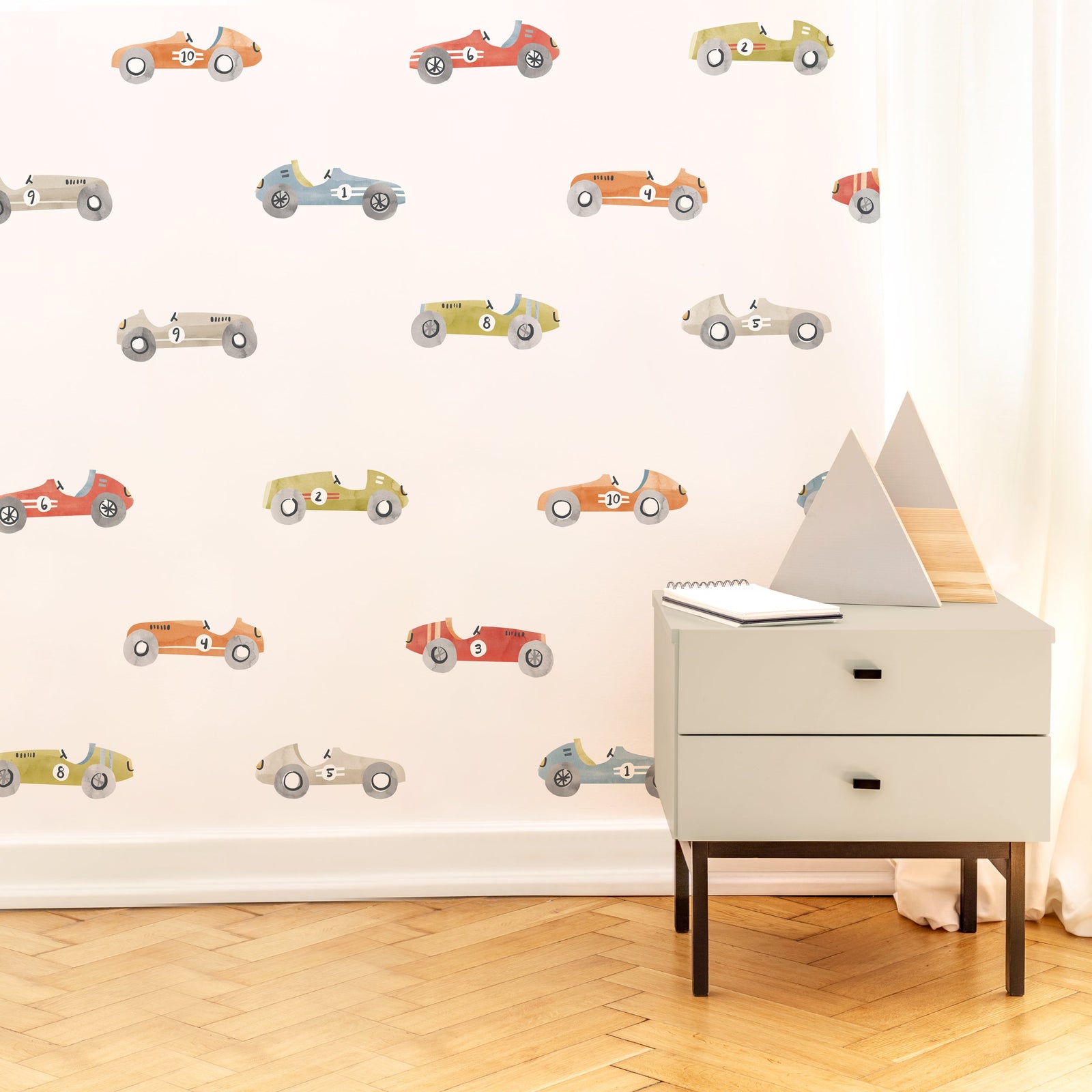 Hot Rod Toss Wall Decals