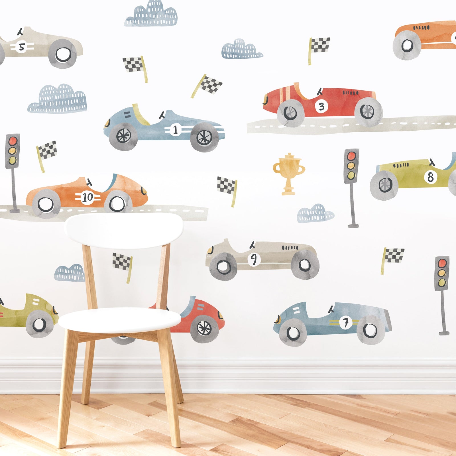 Hot Rod Wall Decals - Large