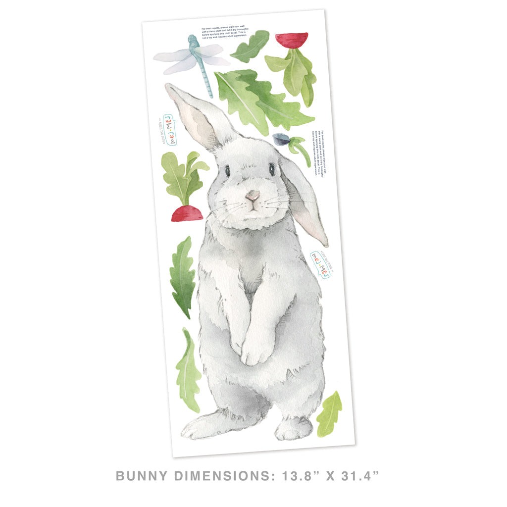 Silly Bunny Wall Decal - Small