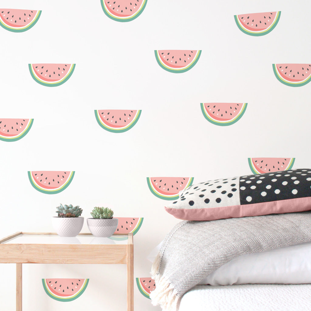 Watermelon Toss Wall Decal Set