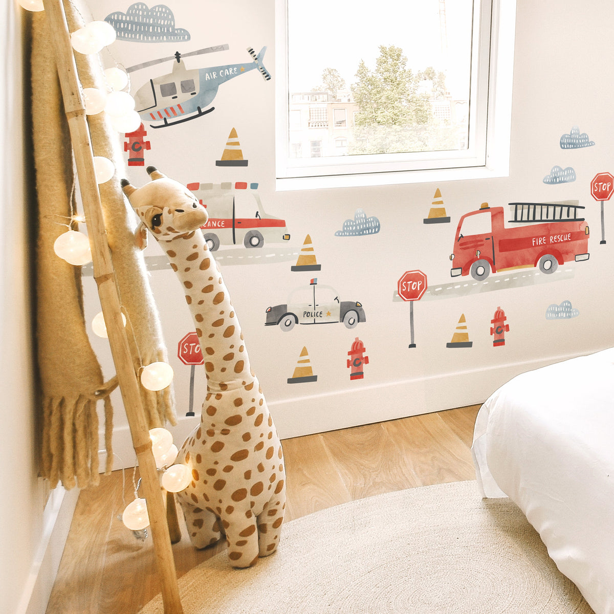 Emergency Wall Decals - Small