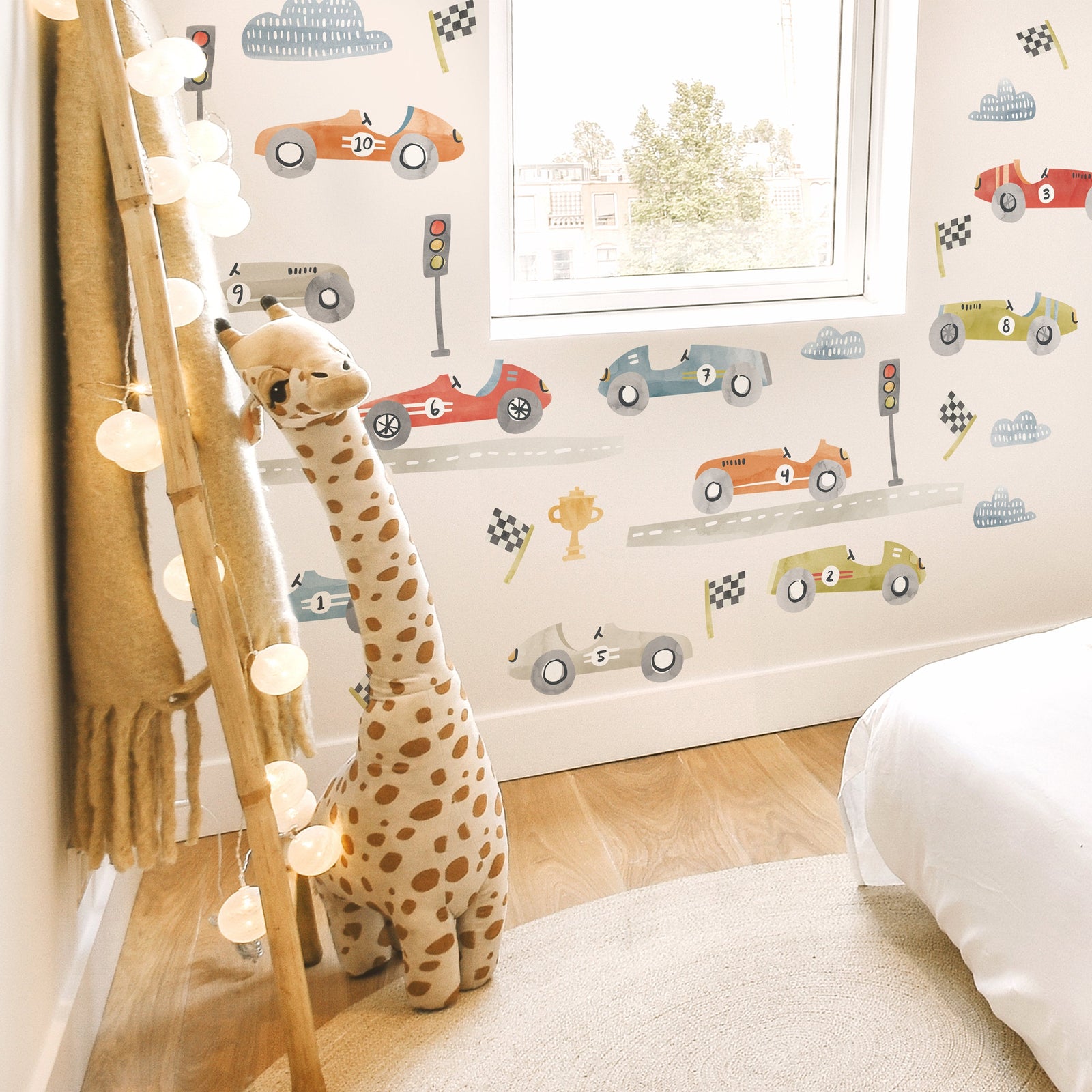 Hot Rod Wall Decals - Small