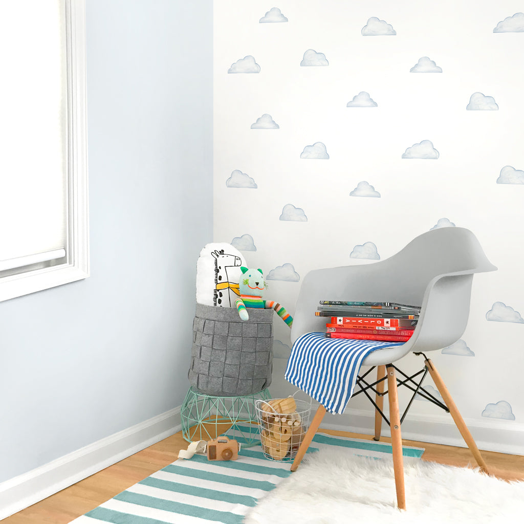 Color Story Cloud Wall Decals