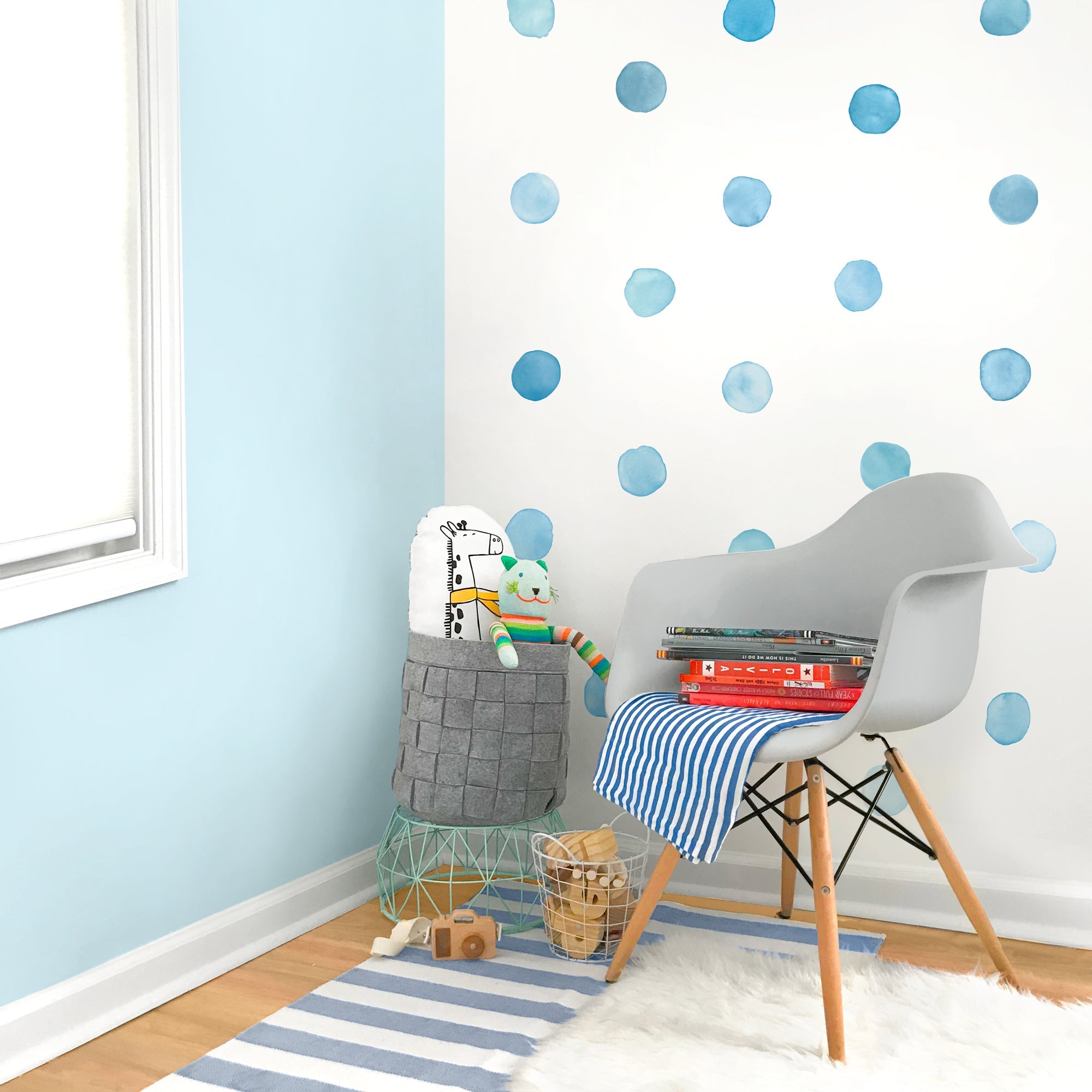Watercolor Dot Wall Decals - Small