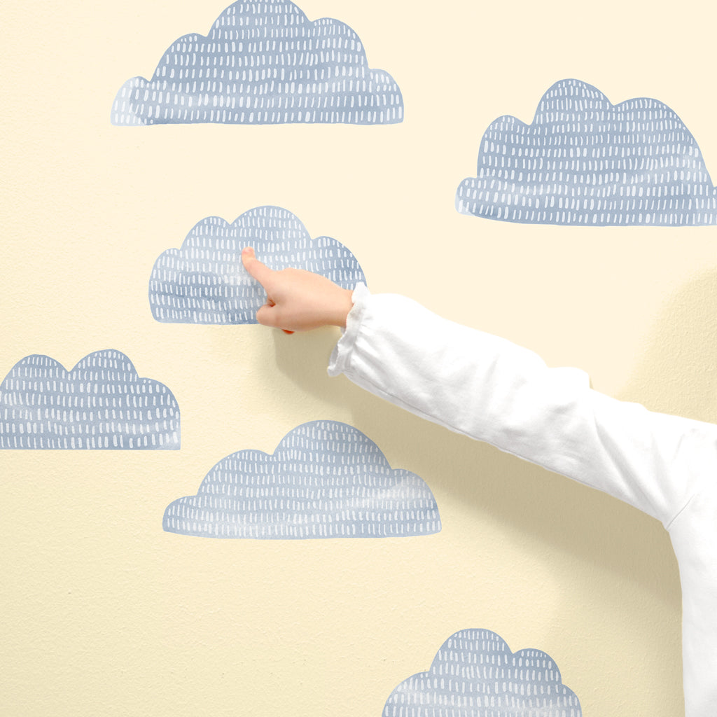 Dino Cloud Wall Decals