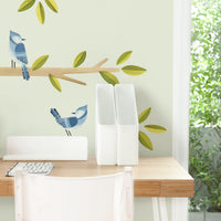 Blue Jay Wall Decal Set