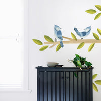 Blue Jay Wall Decal Set